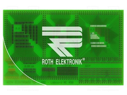 Board: universal; single sided,prototyping; W: 100mm; L: 160mm