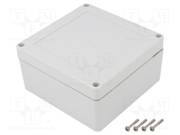 Enclosure: multipurpose; X: 120mm; Y: 120mm; Z: 60mm; ZP; ABS; IK07