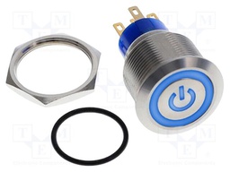 Switch: vandal resistant; Pos: 2; SPDT; 3A/250VAC; IP67; ON-(ON)