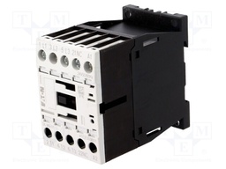 Contactor: 3-pole; NO x3; Auxiliary contacts: NC; 24VAC; 9A; DILM9