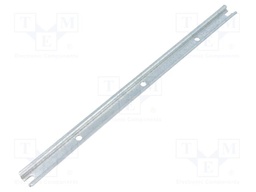DIN rail; steel; W: 15mm; L: 240mm; ALN082506,ALN162609