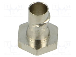 Straight terminal connector; brass; HelaGuard PCS; -100÷300°C