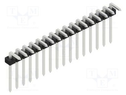 Connector: pin strips; pin header; male; PIN: 16; 2mm; THT; 1x16