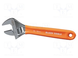 Wrench: adjustable; Jaw capacity: 27mm; Overall len: 159mm