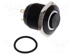 Switch: vandal resistant; Pos: 2; SPST-NO; 2A/48VDC; IP65; OFF-(ON)