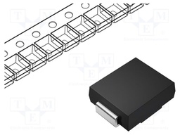 Diode: rectifying; SMD; 1kV; 1A; SMB; Ufmax: 1.3V; Ifsm: 30A