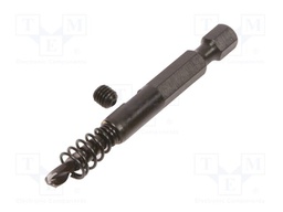 Centering drill; hexagonal