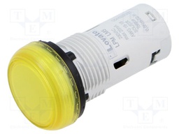 Control lamp; 230VAC; yellow