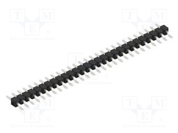 Connector: pin strips; pin header; male; PIN: 28; 2.54mm; SMT; 1x28