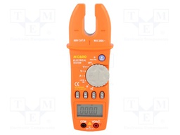 AC digital clamp meter; Øcable: 12mm; Sampling: 2,5x/s; 0.1÷99.9%