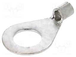 Ring terminal; M10; 4÷6mm2; crimped; for cable; non-insulated