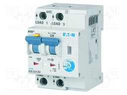 Arc fault detector; Inom: 20A; Ires: 30mA; DIN; IP20; 1÷25mm2; AFDD