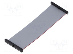 Ribbon cable with IDC connectors; Tape ph: 0.64mm; 114.3mm