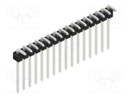 Connector: pin strips; pin header; male; PIN: 16; 2.54mm; THT; 1x16
