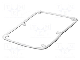 Gasket; elastomer thermoplastic TPE; Series: BoPad; Colour: white