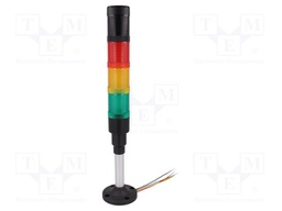 Signaller: signalling column; buzzer,continuous light; LED; 40mm