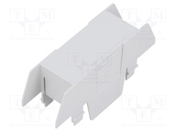 Cover; for enclosures; UL94HB; Series: EH 22,5; Mat: ABS; grey