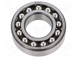 Bearing: ball; self-aligning; Øint: 25mm; Øout: 52mm; W: 15mm