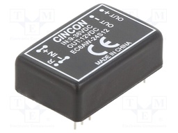 Converter: DC/DC; 8W; Uin: 9÷36V; 12VDC; Iout: 660mA; 18.4g; 100kHz