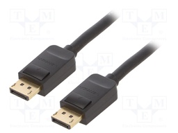 Cable; DisplayPort 1.2; DisplayPort plug,both sides; Len: 5m