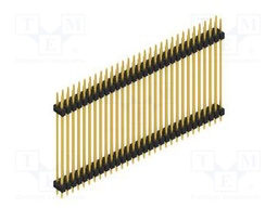 Connector: pin strips; pin header; male; PIN: 60; 2.54mm; THT; 2x30