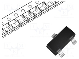RF Schottky Diode, Single, 70 V, 200 mA, 1 V, 0.5 pF, SC-70