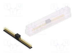 Connector: pin strips; pin header; male; PIN: 56; 2.54mm; SMT; 2x28
