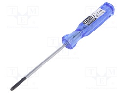 Screwdriver; Y (TP); Size: Y2,4; Blade length: 75mm