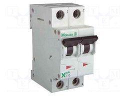 Circuit breaker; 230/400VAC; Inom: 6A; Poles: 1+N; DIN; Charact: B