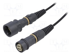 Connector: fiber optic; patchcord; PIN: 2; multi mode duplex (MM)