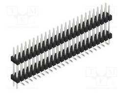 Connector: pin strips; pin header; male; PIN: 48; 2.54mm; SMT; 2x24