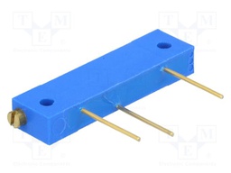 Potentiometer: mounting; multiturn; 2kΩ; 1W; No.of el.turns: 22