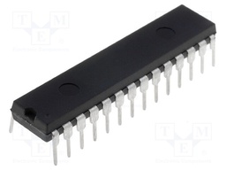 PIC microcontroller; Memory: 32kB; SRAM: 1024B; EEPROM: 256B; THT