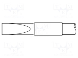 Tip; cutting; 4.3x0.1mm; longlife