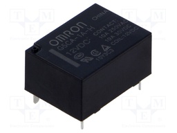 Relay: electromagnetic; SPST-NO; Ucoil: 12VDC; Icontacts max: 10A