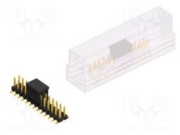 Connector: pin strips; pin header; male; PIN: 26; 2.54mm; SMT; 2x13