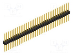 Connector: pin strips; pin header; male; PIN: 36; 1.27mm; THT; 1x36