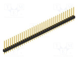 Connector: pin strips; pin header; male; PIN: 36; 2.54mm; THT; 1x36