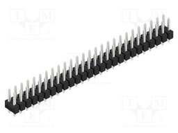 Connector: pin strips; pin header; male; PIN: 52; 2.54mm; THT; 2x26