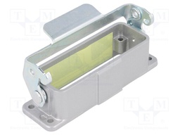 Enclosure: for HDC connectors; C146; size A16; with latch; IP65