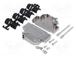 Enclosure: for D-Sub connectors; D-Sub 50pin,D-Sub HD 78pin