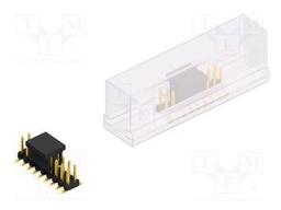 Connector: pin strips; pin header; male; PIN: 18; 2mm; SMT; 2x9; 100V