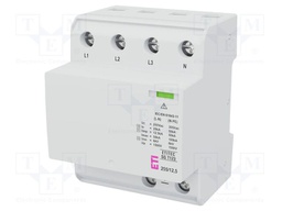 Surge arrester; Type 1+2+3; for DIN rail mounting