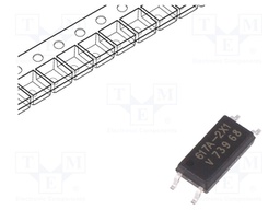 Optocoupler; SMD; Channels: 1; Out: transistor; Uinsul: 5kV; Uce: 80V