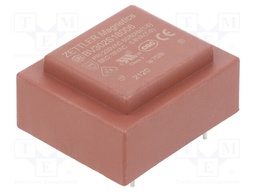 Transformer: encapsulated; 230VAC; 18V; Mounting: PCB