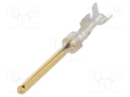 Contact; male; gold-plated; 20AWG÷24AWG; 5A