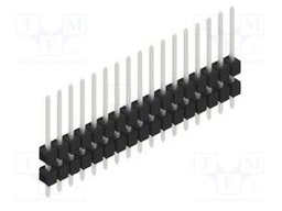 Connector: pin strips; pin header; male; PIN: 17; 2.54mm; THT; 1x17