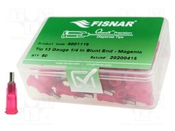 Needle: steel; 0.25"; Size: 13; straight; 1.78mm