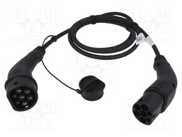 Cable: eMobility; 480V; 11kW; Type 2,both sides; IP44; 2.5m; 20A