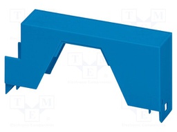 Upper housing; blue; ME 22,5; X: 22.6mm; Y: 99mm; Z: 45.85mm